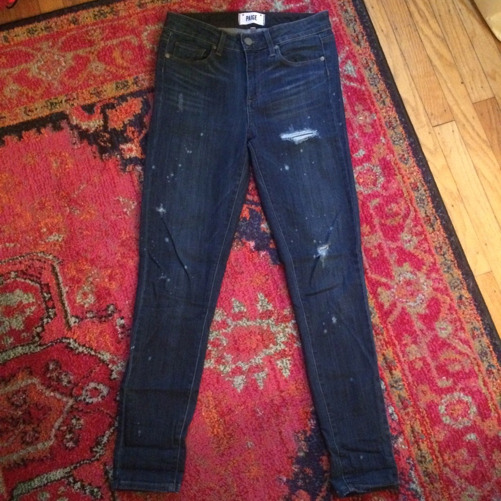 Paige high rise jeans